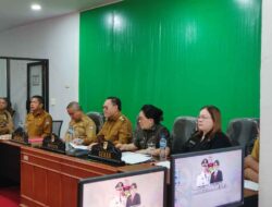 Evaluasi SPBE 2024, Bupati dan Sekda Minahasa Hadiri FGD Virtual