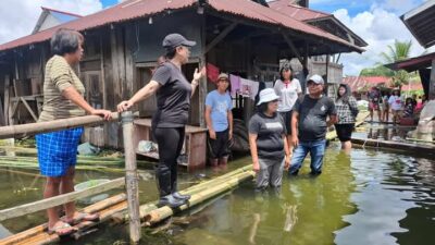 VaSung Imbau Warga Jaga Kebersihan, Sampah Perparah Luapan Danau Tondano