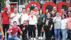 Wabup Vanda Sarundajang Pimpin Apel dan Kerja Bakti Jumat Bersih di Tondano
