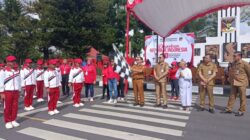 Lomba Gerak Jalan Meriahkan HUT ke-80 RI di Minahasa