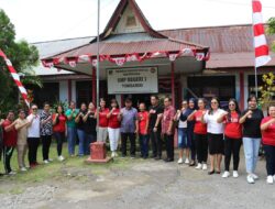 Bupati Minahasa Kunjungan Kerja Penuh Semangat di SMP Negeri 1 dan 4 Tombariri