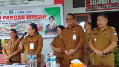 Harapan Baru bagi Warga: Wabup Minahasa Tinjau Upaya Stabilkan Harga Pangan melalui Gerakan Pangan Murah