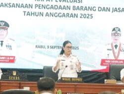 Wabup Minahasa Buka Rapat Evaluasi Pengadaan Barang dan Jasa TA 2025: Tekad Transparansi dan Akuntabilitas Menggelora