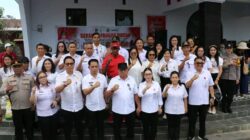 Bupati Minahasa Robby Dondokambey dan Wabup Vanda Sarundajang Turun Langsung Pimpin Gerakan Pangan Murah di Pasar Tanawangko dan BPU Borgo Tombariri