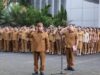 Bupati Minahasa Pimpin Apel Kerja, Serahkan SK Pelaksana Tugas, Satyalencana Karya Satya, hingga Piagam Paskibraka 2025
